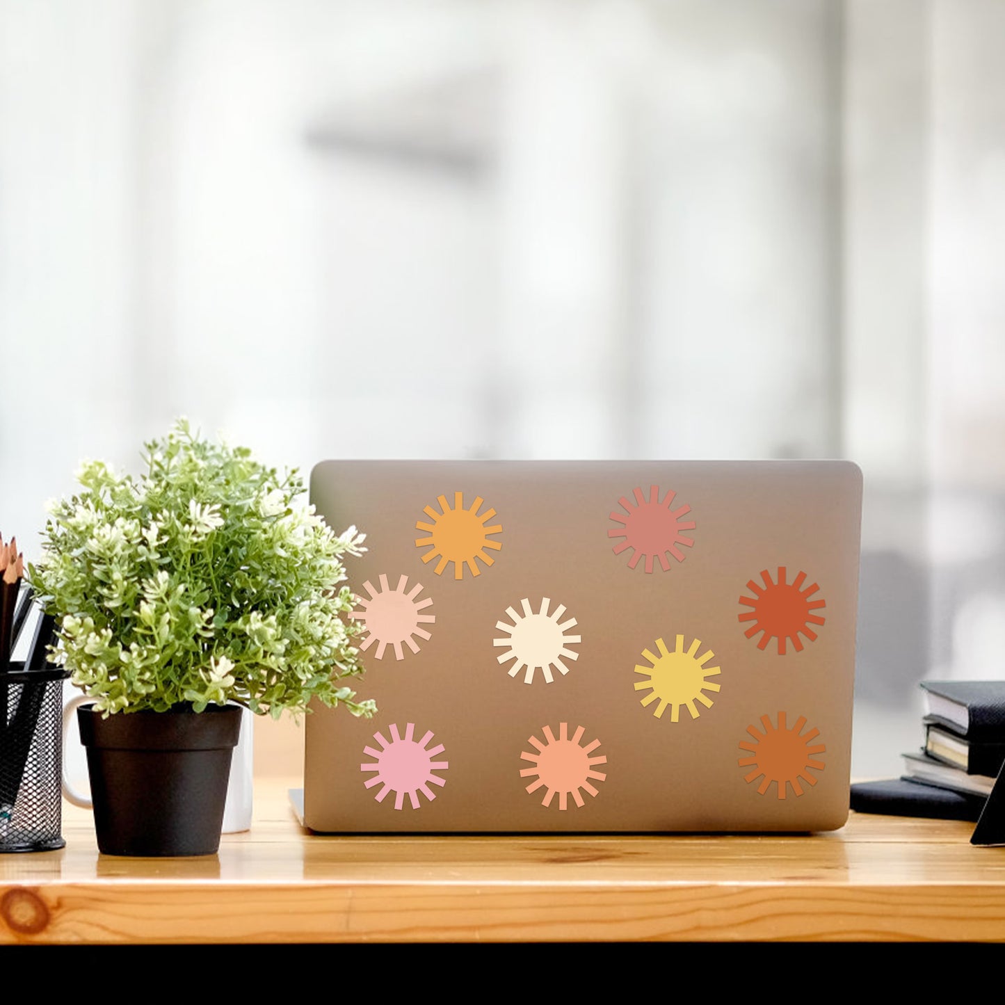 G1ngtar 1000Pcs Boho Sun Stickers Roll First Trip Around The Sun Birthday Party Favor Stickers You are My Muted Sunshine Envelope Sticker Seals Baby Shower Party Decoration Supplies for Boys Girls